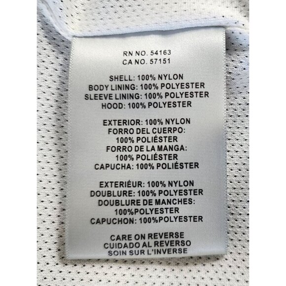 Levi Strauss & Co. Original Riveted Medium Hooded Full Zip Windbreaker Jacket - Picture 11 of 14